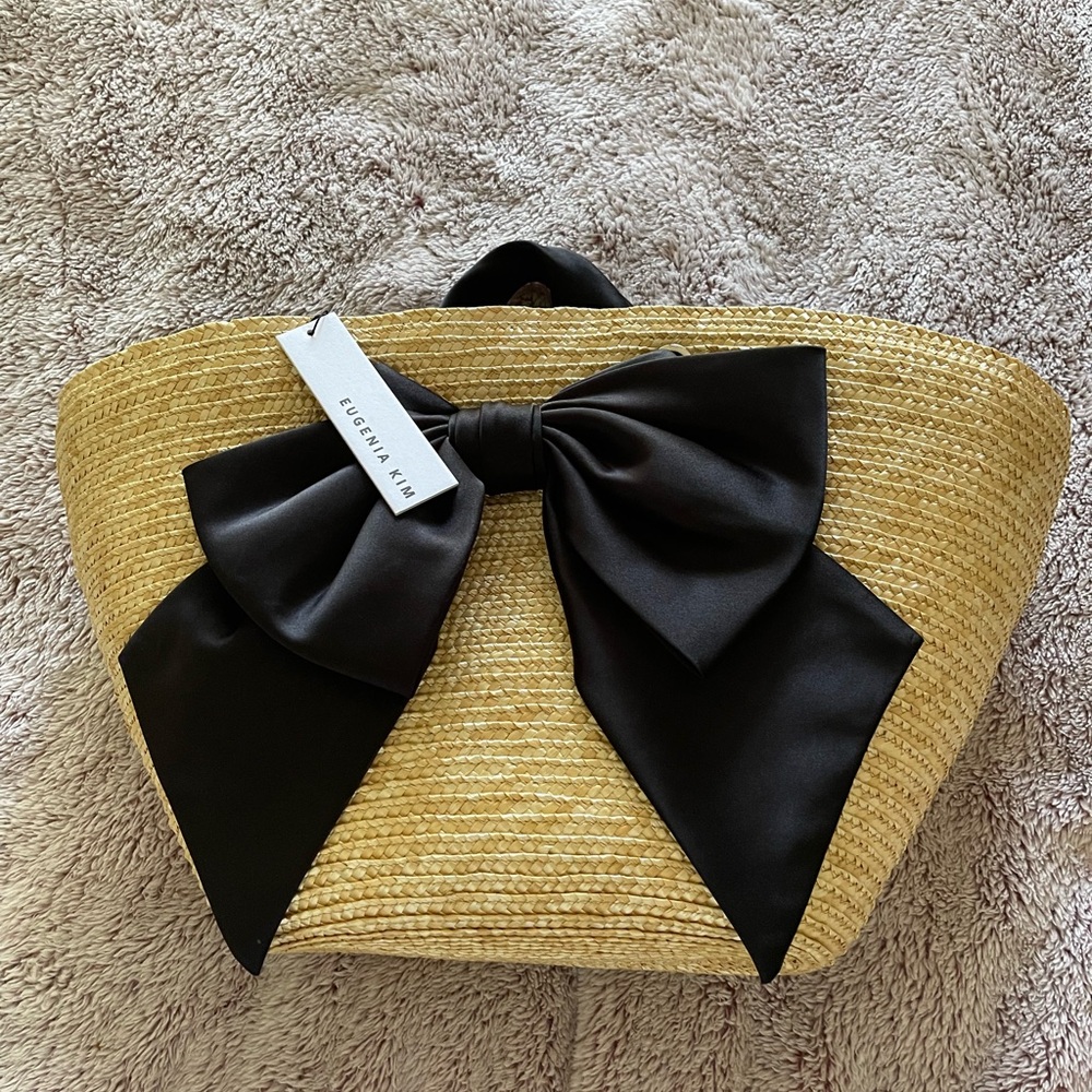 Eugenia Kim CARLOTTA NATURAL STRAW TOTE